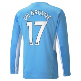 Maillot/Tenue Manchester City Kevin De Bruyne 17 Domicile 2021/22 Manche Longue